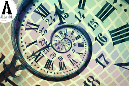 Un reloj que marca el tiempo de una narración