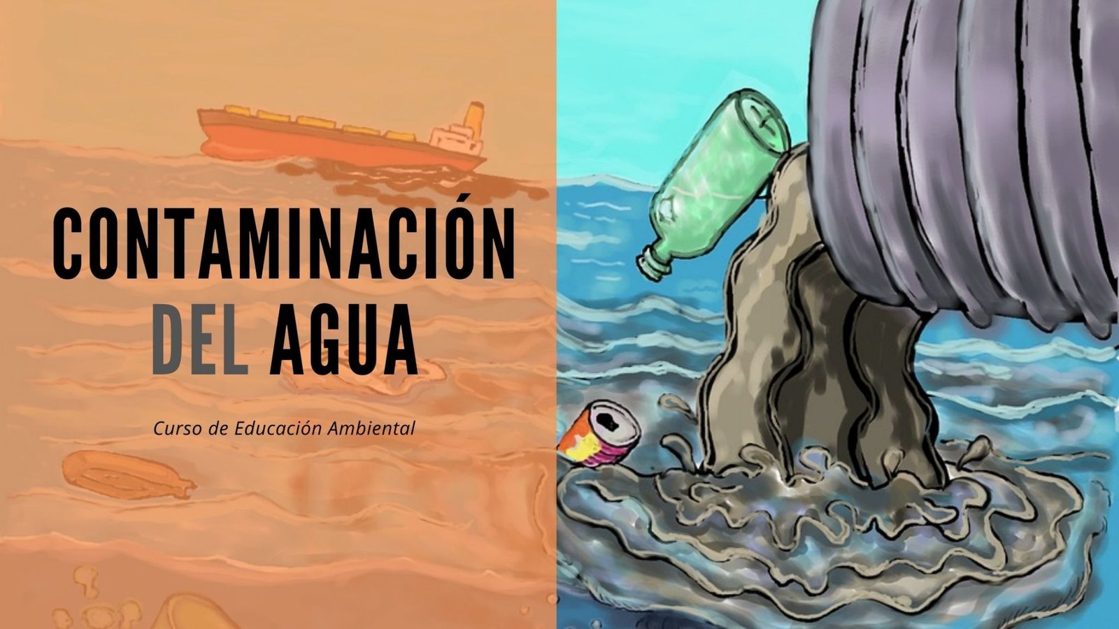 CONTAMINACIÓN DEL AGUA Causas y Consecuencias