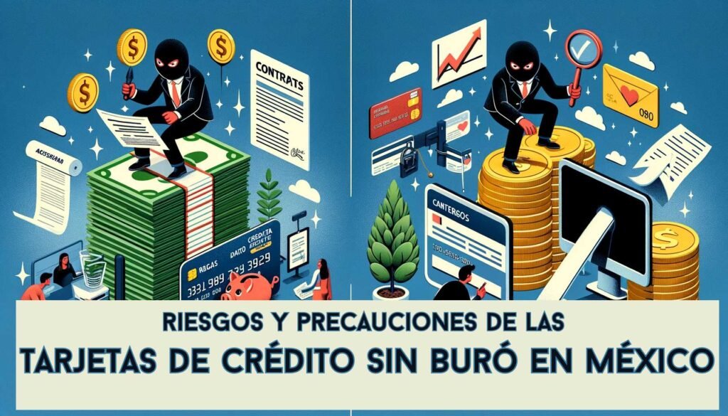 Riesgos y Precauciones de las tarjetas de crédito sin buró en México