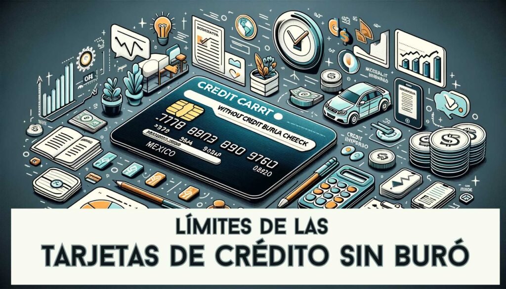 Cómo funcionan y cuáles son los límites de crédito de las tarjetas de crédito sin buró en México